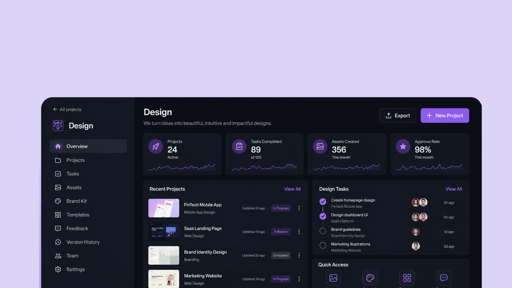 Design process preview